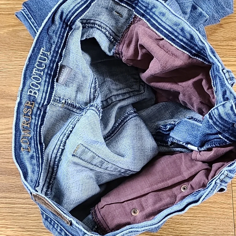 URBAN UP PIPELINE 32x32 MENS VITAGE DENIM FADED STRIGHT JEANS